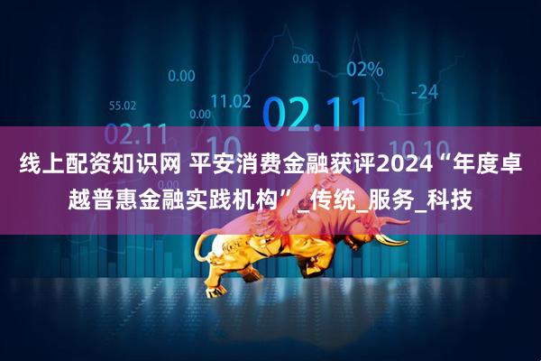 线上配资知识网 平安消费金融获评2024“年度卓越普惠金融实践机构”_传统_服务_科技