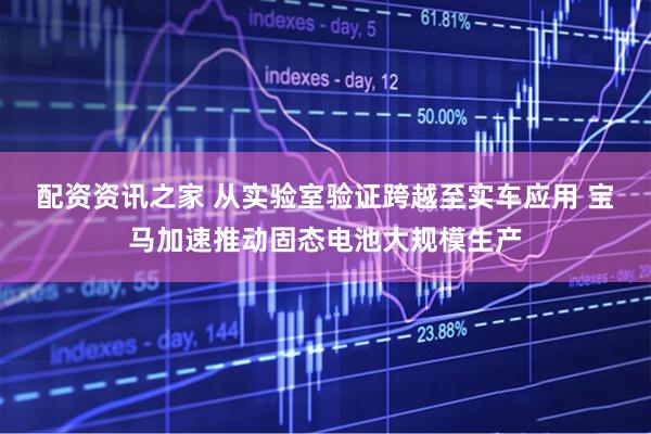 配资资讯之家 从实验室验证跨越至实车应用 宝马加速推动固态电池大规模生产